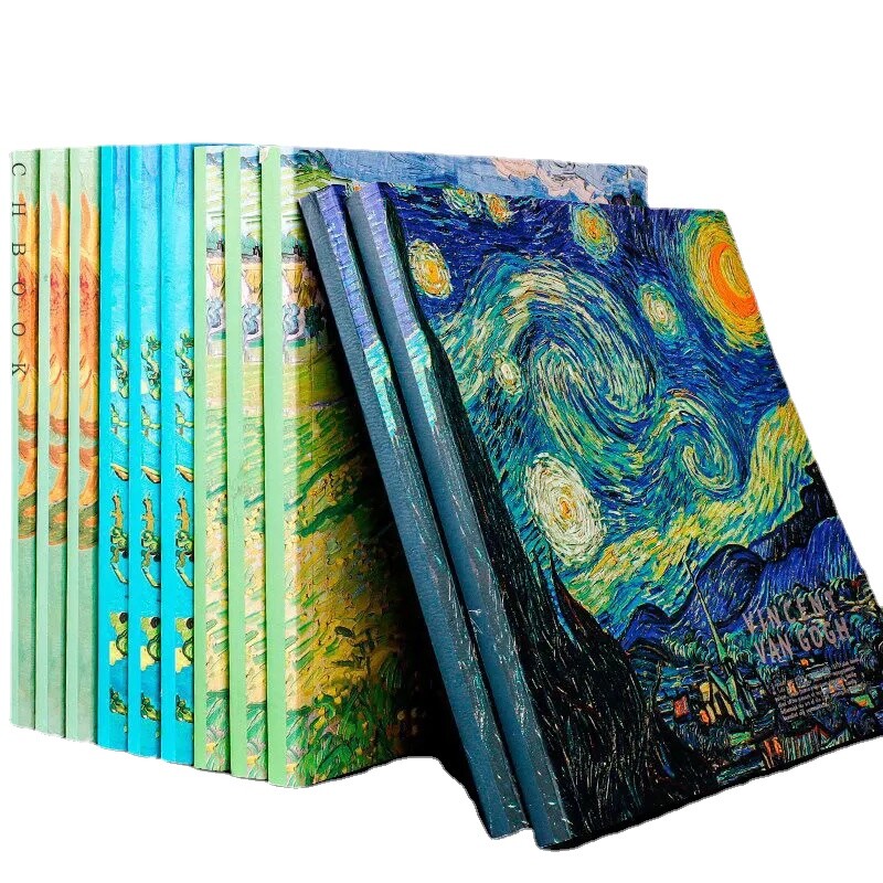 80 lehte paks beež paber visandiraamat õpilaste kunst Maalimine joonistus akvarellraamat grafiti visandivihik kooli kirjatarbed