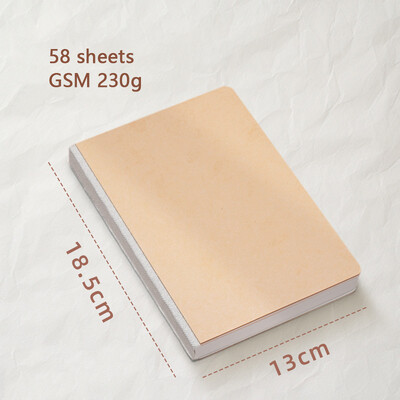 Joonistusvihik, akvarell, paks paber