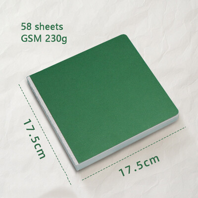 Joonistusvihik, akvarell, paks paber