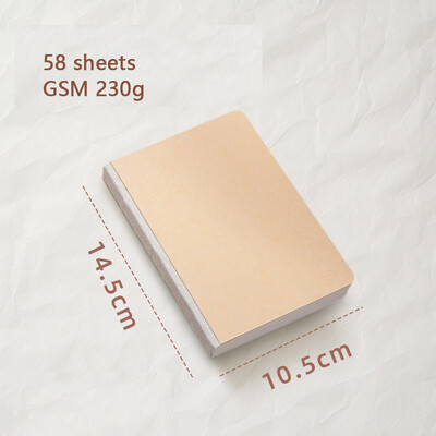 Joonistusvihik, akvarell, paks paber