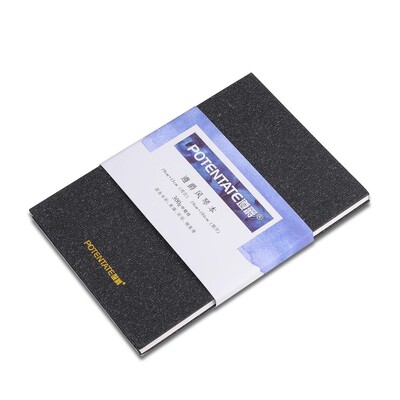 POTENTATE 300g Oreliraamatu käsiraamat Akvarellivisandiraamat Keskmine kare paber maalimiseks Värviline pliiats Õpilaste kunstitarbed