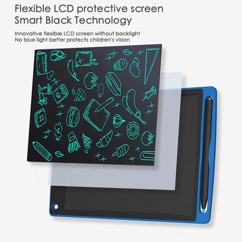 8,5-tolline ühevärviline LCD-ekraaniga käsitsi kirjutatav joonistustahvel pusle jaoks kaasaskantav kodune grafiti väike tahvel Mänguasjad lastele sünnipäevakingitused