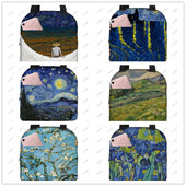 pictură artistică van gogh, folie de aluminiu portabilă, geantă de prânz izolată, îngroșată, izolată, izolată, impermeabilă.