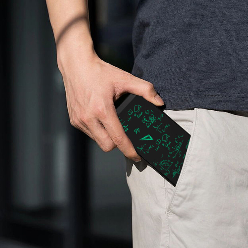 Ecran complet de 6,5 inci Scriere de mână superfină Tabletă de scris LCD Conținut pentru întâlniri Bloc de schiță magnetic Tablă de desen cu cristale lichide