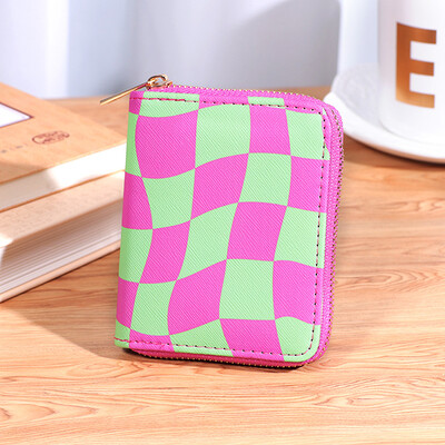 Lilleprintidega rahakott naistele Vegan nahast lilleline rahakott Reisikorraldajakott Müntide rahakotid