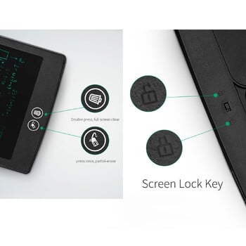 LCD таблет за писане 8,5-инчов блок за рисуване Doodle Дъска за ръкописен текст с магнитен стилус за офис образование и обучение