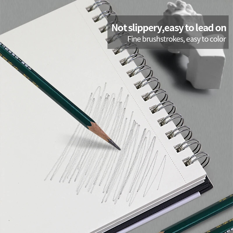 MIKAILANi visandiraamat, jämedateraline pool, käsitsi visandivihik 16K ajakirja märkmikuplaneerija õpilastele kunstnikele joonistuskunstitarbed