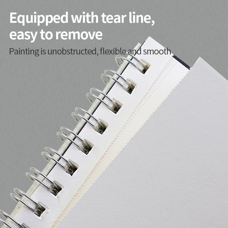 MIKAILANi visandiraamat, jämedateraline pool, käsitsi visandivihik 16K ajakirja märkmikuplaneerija õpilastele kunstnikele joonistuskunstitarbed