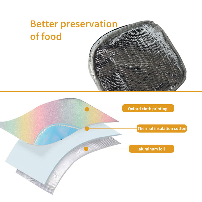 Saci de prânz pentru copii Geanta pentru copii pentru fete Cutie de prânz pentru copii Depozitare Păstrați la cald Geanta de prânz din desene animate Сумка Женская Loncheras Para Niños