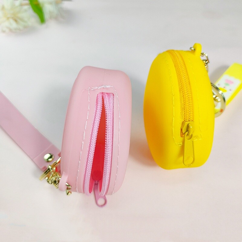 Creative Rainbow Coin Rahakott Võtmehoidja Silikoonist Mini Hoiu Võtmehoidja Ripats Õpilasekott Võtmehoidja Telefoni Amulett, Kingitus sõbrannale