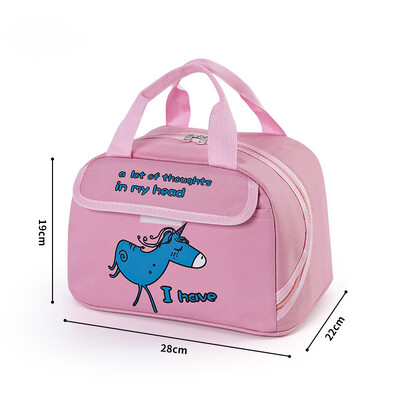 Geantă de prânz pentru copii, pentru femei, cutie de prânz izolată, pentru elevi, mamă, genți pentru copii, pentru fete, geantă de școală pentru copii, Bolsas Para Niños Sac