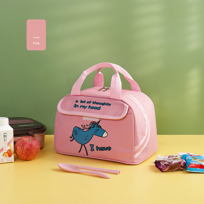 Geantă de prânz pentru copii, pentru femei, cutie de prânz izolată, pentru elevi, mamă, genți pentru copii, pentru fete, geantă de școală pentru copii, Bolsas Para Niños Sac