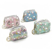 Sequin Glett prijenosna torbica s crtanim jednorogom za novčiće Držač kartice za ključeve Torbica za pohranu Prijenosna torbica za ruž za usne Torbica za šminku