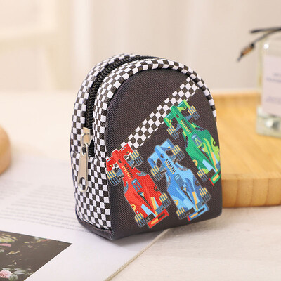 Mäng Muster Koolikoti kuju Pu Münt Rahakott Võtmed Kaardihoidja Väike rahakott Rahakotid Kõrvaklappide huulepulgaümbris