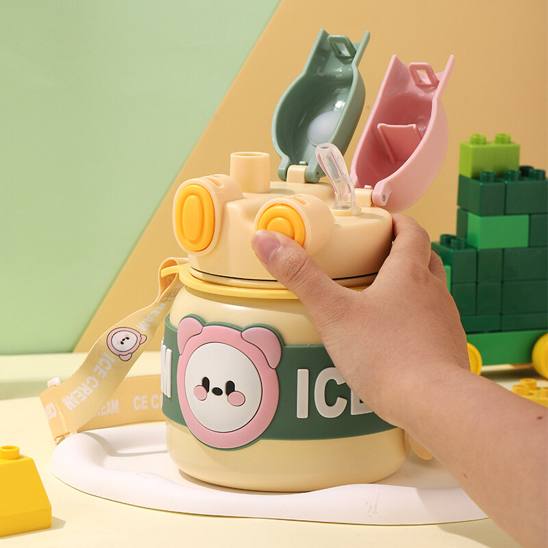 850 ML Dvostruka boca velikog kapaciteta, prijenosna dječja vakuumska izolacijska čaša od nehrđajućeg čelika Termosica s velikim trbuhom