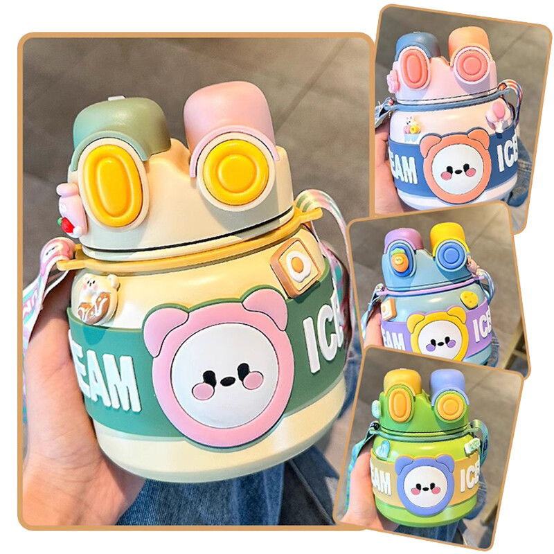 850 ML Dvostruka boca velikog kapaciteta, prijenosna dječja vakuumska izolacijska čaša od nehrđajućeg čelika Termosica s velikim trbuhom