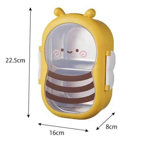 Veselă pentru ieșire Cutie de prânz portabilă din oțel inoxidabil Bebeluș Copil Student Camping în aer liber Picnic Recipient pentru alimente Bento Box