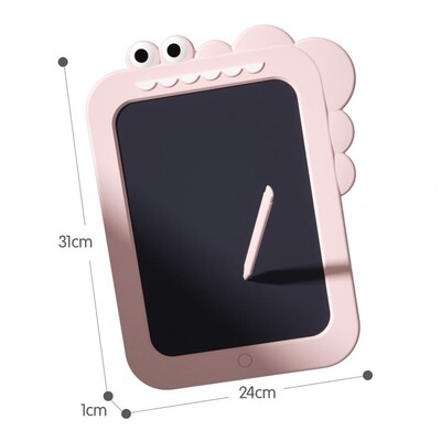 Tablă de desen electronică pentru copii în formă de crocodil Tabletă de scris LCD pentru copii Bloc de desen pentru copii cu stilou Jucărie de table pentru copii mici