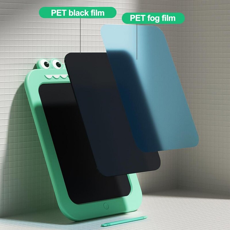 Tablă de desen electronică pentru copii în formă de crocodil Tabletă de scris LCD pentru copii Bloc de desen pentru copii cu stilou Jucărie de table pentru copii mici