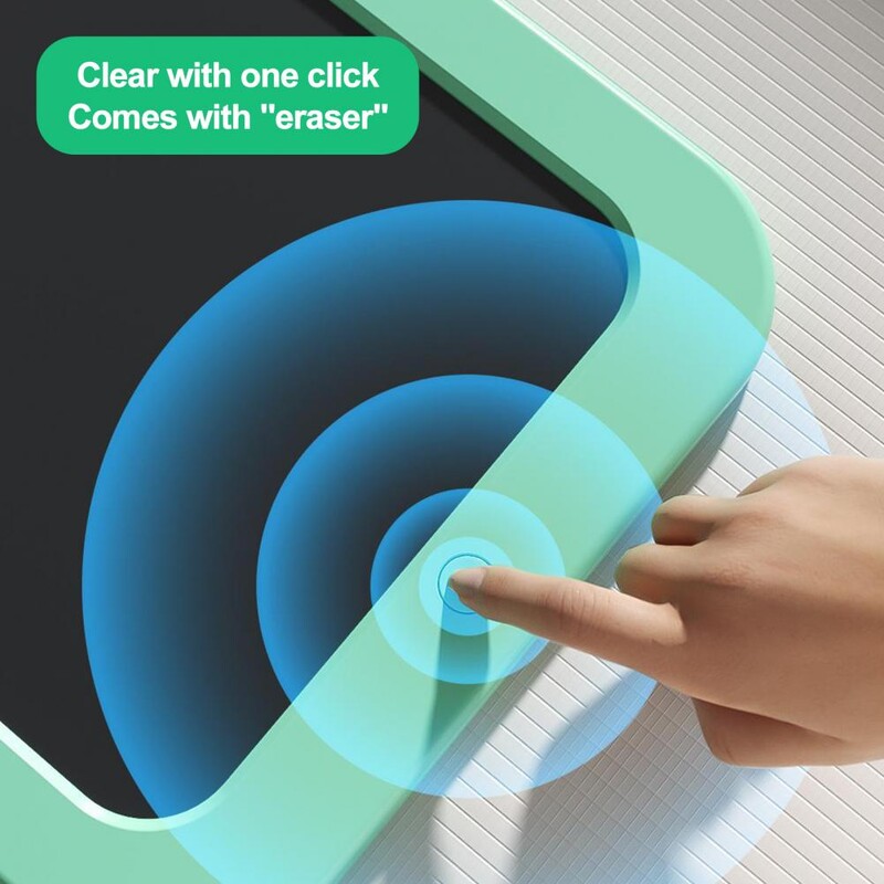 Tablă de desen electronică pentru copii în formă de crocodil Tabletă de scris LCD pentru copii Bloc de desen pentru copii cu stilou Jucărie de table pentru copii mici