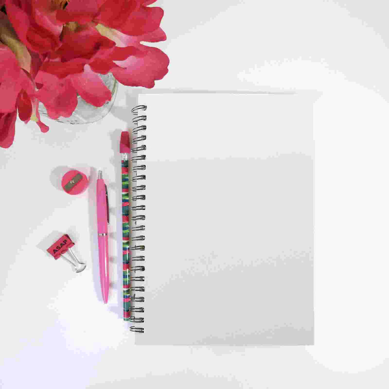 Užrašų knygelė Balta Užrašų knygelės Sublimacija Horizontalus Tinklelis Terminis Perdavimas Piešimo popierius Šiluma Mokinio rašymas