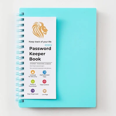 Spiralinė slaptažodžių knygelė su abėcėliniais skirtukais Sąsiuviniai Maži bloknotai Kietu viršeliu Užrašų knygelės dienoraštis Rašymo bloknotai Biuro reikmenys