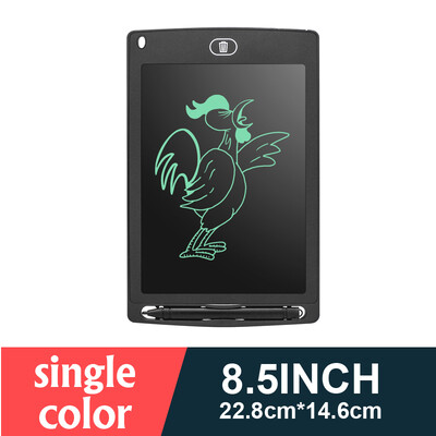 8,5-tolline LCD-kirjutahvelarvuti elektrooniline kirjutustahvel, mustvalge käsitsi kirjutamisplokk, joonistusgraafika lastele sünnipäevakingitus L01