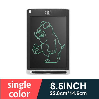 8,5-tolline LCD-kirjutahvelarvuti elektrooniline kirjutustahvel, mustvalge käsitsi kirjutamisplokk, joonistusgraafika lastele sünnipäevakingitus L01
