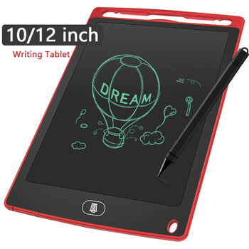 LCD таблет за писане Дъска за рисуване Детски графити Sketchpad Играчки Черна дъска с ръкописен текст Магическа дъска за рисуване Детски играчки 10/12/инча