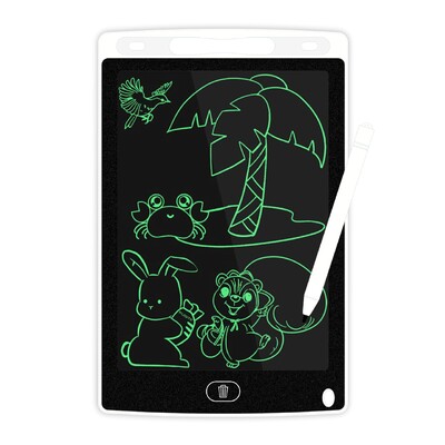 Tabletă de scris LCD de 8,5/10/12 inchi, tablou de schiță portabil cu graffiti, tablă electronică de desen jucărie educațională pentru copii, cel mai bun cadou
