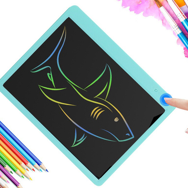 15-tolline värviline LCD-joonistustahvel lastele mõeldud kirjutustahvel Montessori õppemänguasjadele digitaalne joonistustahvel, laste võlutahvel