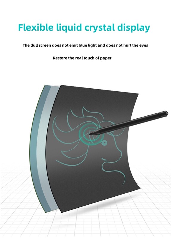 8,5-tolline LCD-kirjutahvelarvuti digitaalne joonistustahvelarvuti käsitsi kirjutamise plaadid Kaasaskantav elektrooniline tahvelarvuti üliõhuke tahvel, 8,5-tolline L