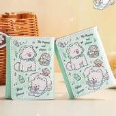 BOMO slatki novčanici za žene Cartoon Dog Pretty Torbice Dizajnerske modne slatke Pu kožne kratke torbice za novčiće Kawaii novčanik za kartice