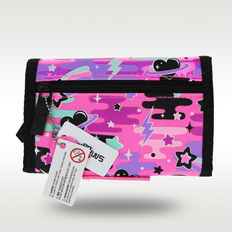 Austraalia Smiggle Originaalne Laste Rahakott Naiste Multifilm Armas Roos Punane Kosmose Kass Kaardikott Sidurikott 5 tolli