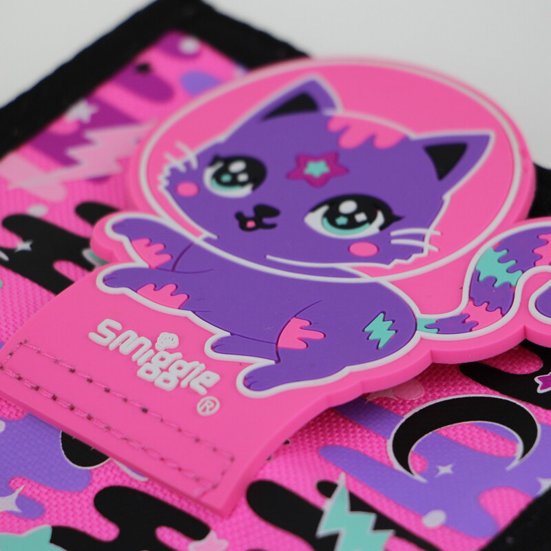 Austraalia Smiggle Originaalne Laste Rahakott Naiste Multifilm Armas Roos Punane Kosmose Kass Kaardikott Sidurikott 5 tolli