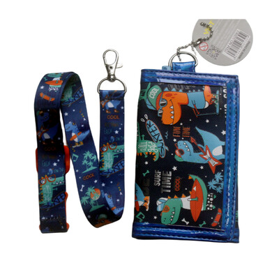 PRSLUK Novčanik za 4-18 godina, novčanik za tinejdžere, džepna kartica s patentnim zatvaračem, novčanik （jednorog boje breskve）