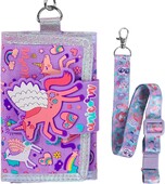 Laste rahakott 4–18-aastastele poistele kolmeosaline, noorte rahakott paelaga lukuga münditaskukaardihoidjatega, uudne rahakott