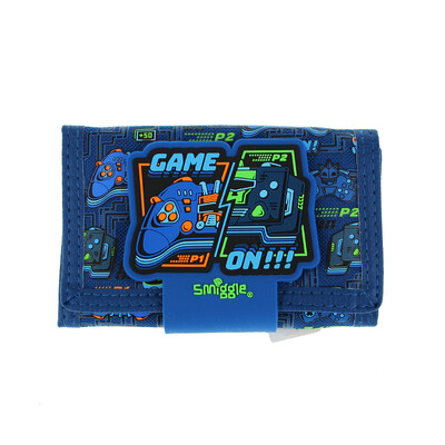 Austraalia Smiggle originaal laste rahakott poiste sinine mängukonsool münt rahakott kaardi ümbris siduri kotid 5 tolli