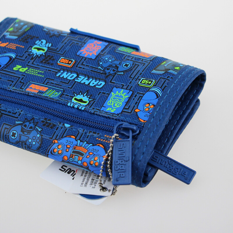 Austraalia Smiggle originaal laste rahakott poiste sinine mängukonsool münt rahakott kaardi ümbris siduri kotid 5 tolli