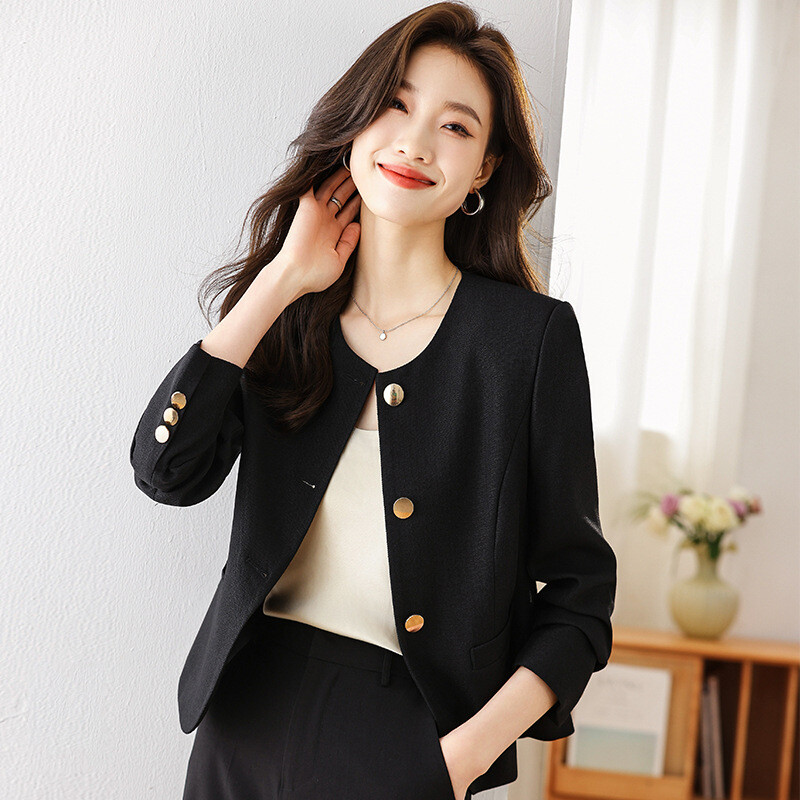 Lühike mantel naistele kevad- ja sügisene 2023 uus populaarne sügisene vabaajaülikond, väike lühike sügisene top