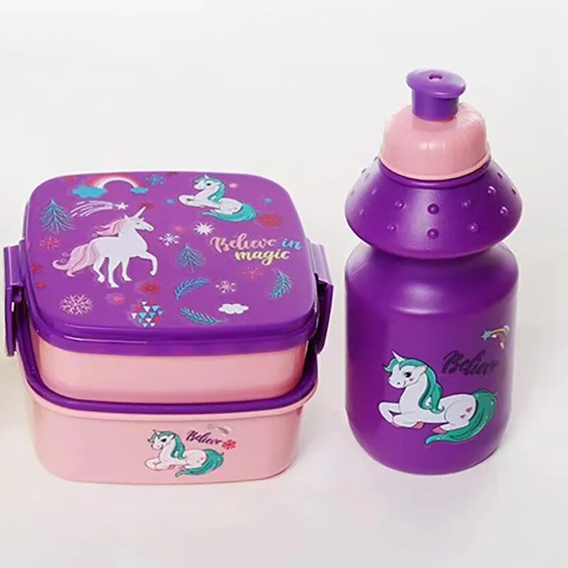 Izolirana dječja torba za ručak za žene torbe s crtanim jednorogom za djevojčice prostor slatka torba za ručak bento torbe ženske torbe 보냉백