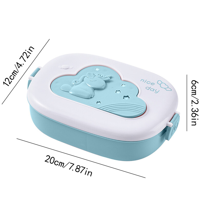 Köögi lõunakarp Kaasaskantav puu- ja toidukarp Mikrolaineahju lõunakarp koos pikniku värske karbiga Lastele õpilaste Bento karbid