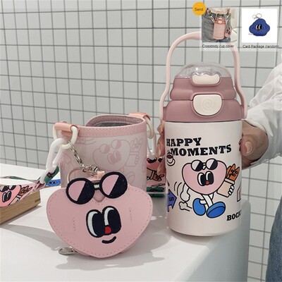 Roostevabast terasest tass Kaasaegne vastupidav lekkekindel Mugav moodne lekke- ja lekkekindel Sippy Cups Sippy Cup termostops