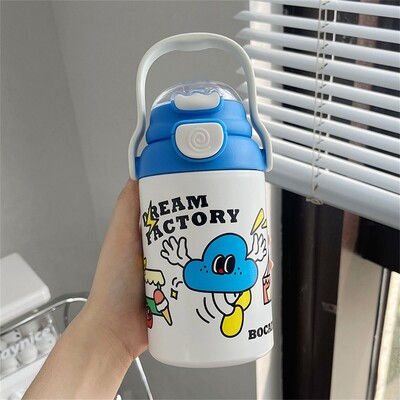 Roostevabast terasest tass Kaasaegne vastupidav lekkekindel Mugav moodne lekke- ja lekkekindel Sippy Cups Sippy Cup termostops