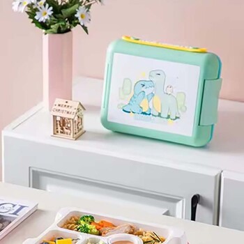 Little Dinosaur Unicorn Lunch Box Ανθεκτική Δισφαινόλη Ένα Δωρεάν Δείπνο έξω Παιδικό κουτί πάγκου για ενήλικες και παιδικό κουτί μεσημεριανού γεύματος