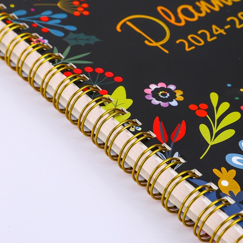 Spiral Book Coil Notebook To-Do Lined Blank Grid Paper Journal Jurnal Caiet de schițe pentru rechizite școlare Papetarie