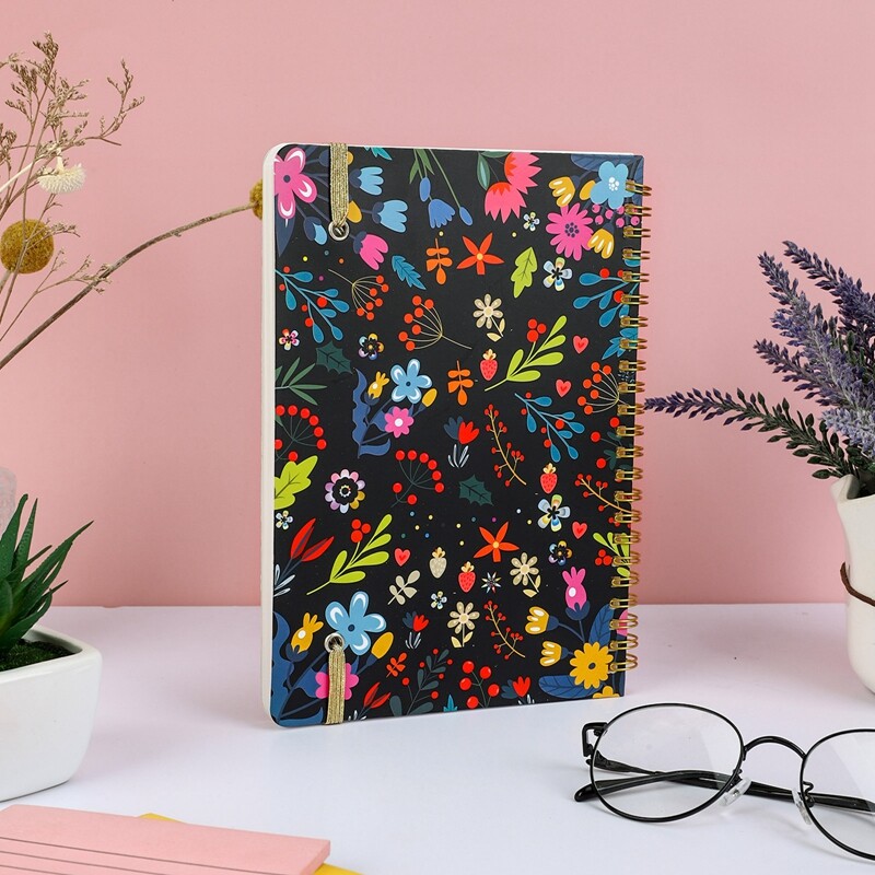 Spiral Book Coil Notebook To-Do Lined Blank Grid Paper Journal Jurnal Caiet de schițe pentru rechizite școlare Papetarie