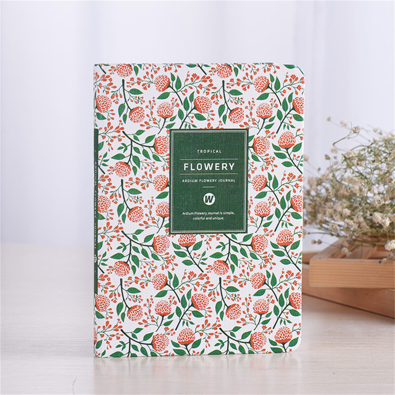 Fashion Floral Program Minute Note Book Jurnal Planificator săptămânal Caiet cu flori Rechizite de birou pentru școală Manual Papetarie pentru studenți