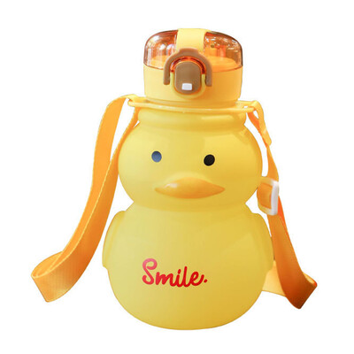 650ML Καλοκαιρινό παιδικό κύπελλο νερού Kawaii Ψάθινο κύπελλο υψηλής αξίας, ανθεκτικό στο φθινόπωρο, αγόρια και κύπελλα πηγαίνουν στο σχολείο Βραστήρα μωρού μεγάλης χωρητικότητας