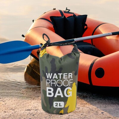 Peldošs sauss maiss Roll Top Viegls ūdensnecaurlaidīgs Dry Bag Tote Bag smaiļošanai